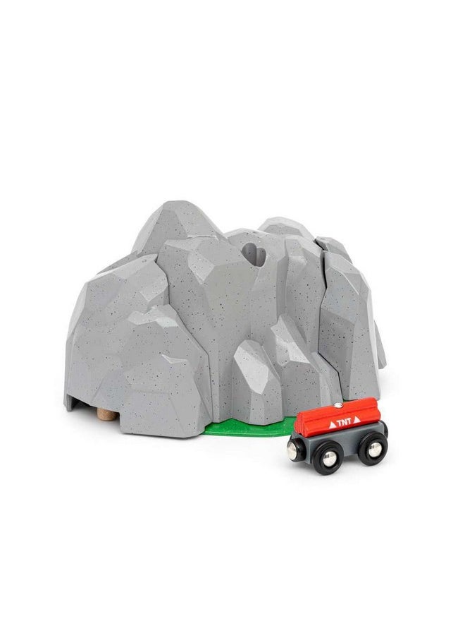 Brio BRIO World - 36044 Exploding Tunnel | Toy Train Set for Kids Ages 3 Years and Up  - Image 3