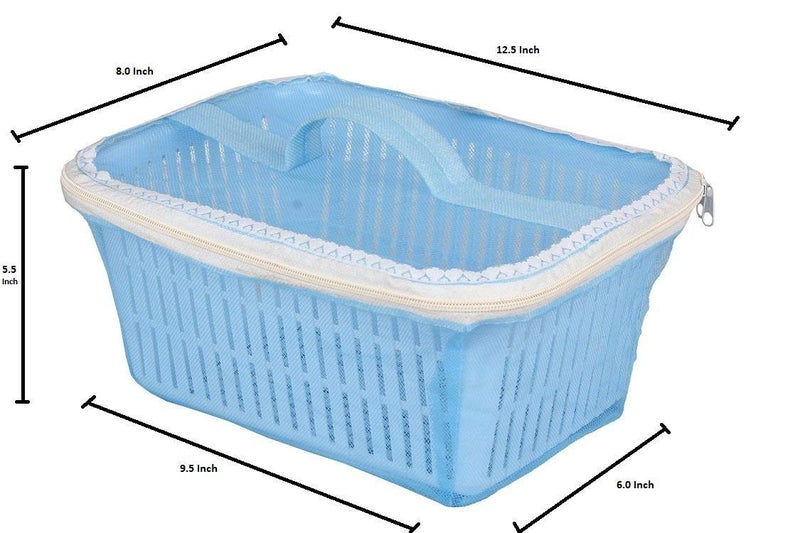 Prisma Collections Multipurpose Safe Net Cover Silicon Fruit Vegetable Onion Potato Storage Basket Multicolor - Image 2