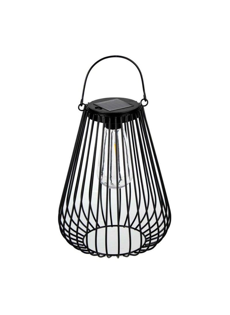 Square Metal Wire Lantern With Handle 25 X 19.6 Cm 