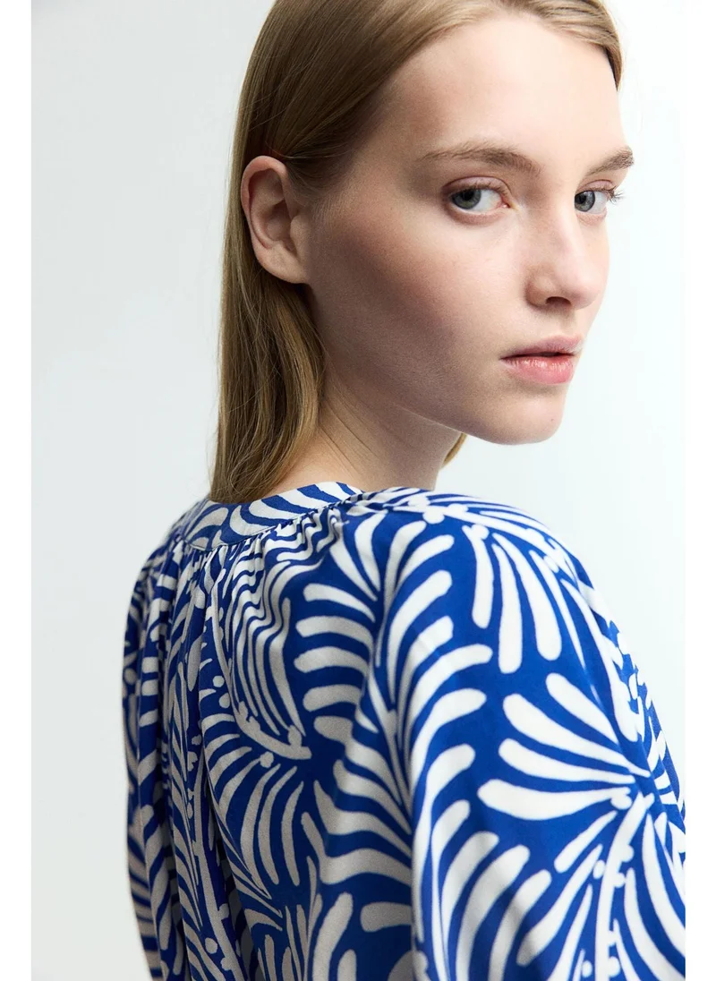 اتش اند ام Balloon-sleeved blouse