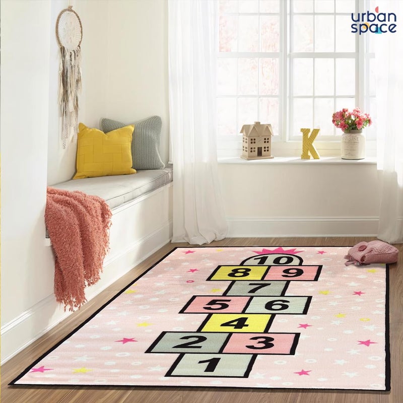 Urban Space سجادة جانبية مطبوعة رقمياً ثلاثية الأبعاد من أوربان سبيس مع قاعدة مضادة للانزلاق سجادة أرضية لمدخل الباب وممر المطبخ 2 قدم × 5 أقدام DR1023 - Image 4