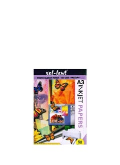 Terabyte XEL-LENT INKJET GLOSSY PHOTO PAPER, A3, 180GSM, 50/PACK  - Image 2