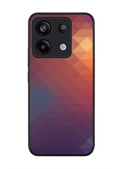 Rugged Black Edge Case for Xiaomi Redmi Note 13 Pro 5G, Slim fit Flexible Anti Drop Thin Cover-  Copper Prism