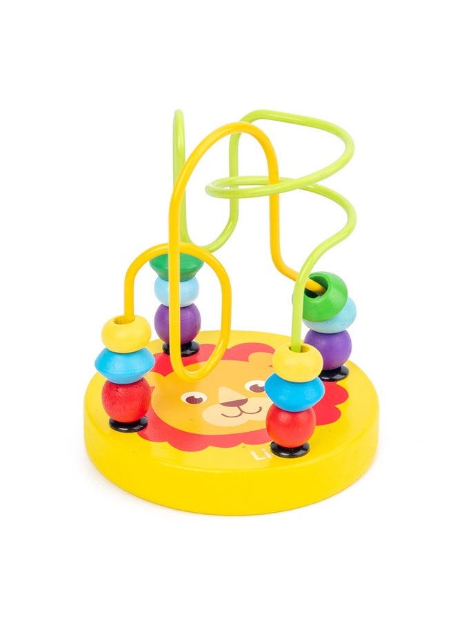 JAYATO 9 pcs Early education baby building blocks, infant and toddler children's educational toys, custom-made wooden bead-ringing and tapping toys, 0-3 years old intelligence musical instruments. - Image 5