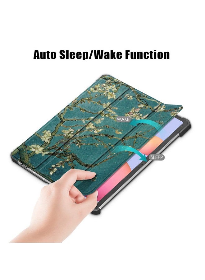 ProElite Cover for Samsung Galaxy Tab S9 FE Plus/S10+ 12.4 inch Cover Case, Smart Trifold Flip case Cover for Samsung Galaxy Tab S9 FE+/S10+ 12.4 inch Support S Pen Magnetic Attachment, Flowers - Image 5