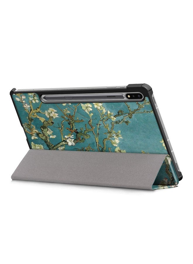 ProElite Cover for Samsung Galaxy Tab S9 FE Plus/S10+ 12.4 inch Cover Case, Smart Trifold Flip case Cover for Samsung Galaxy Tab S9 FE+/S10+ 12.4 inch Support S Pen Magnetic Attachment, Flowers - Image 4