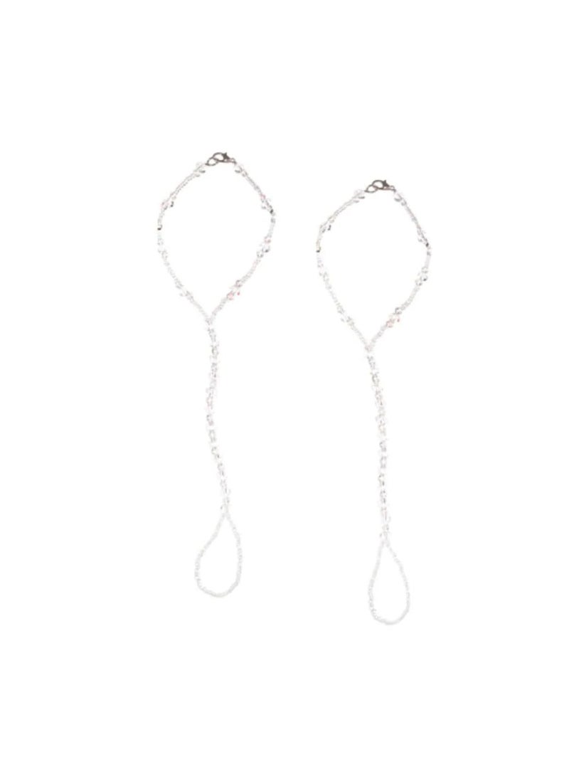 مجوهرات القدم كريستال AB حجم كبير 9 إلى 10 - Image 3