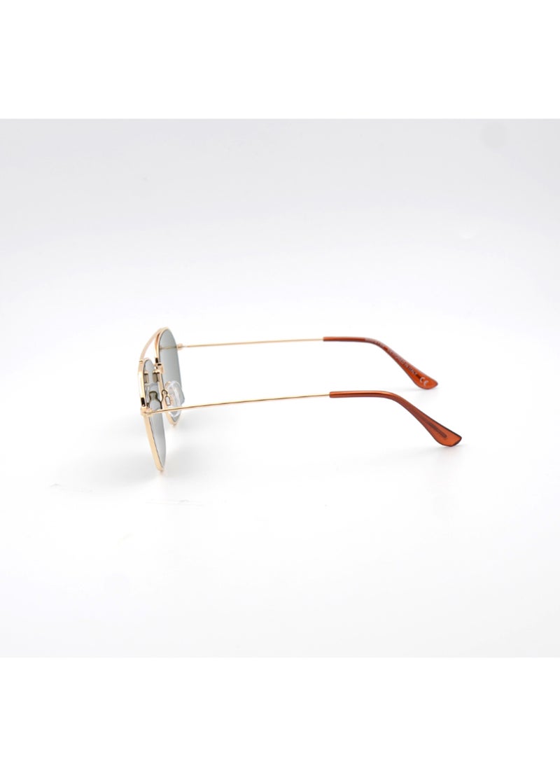 MADEYES Women's UV Protection Sunglasses EE24M128-2 - Gold/Orange - Image 3