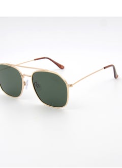 MADEYES Women's UV Protection Sunglasses EE24M128-2 - Gold/Orange  - Image 2