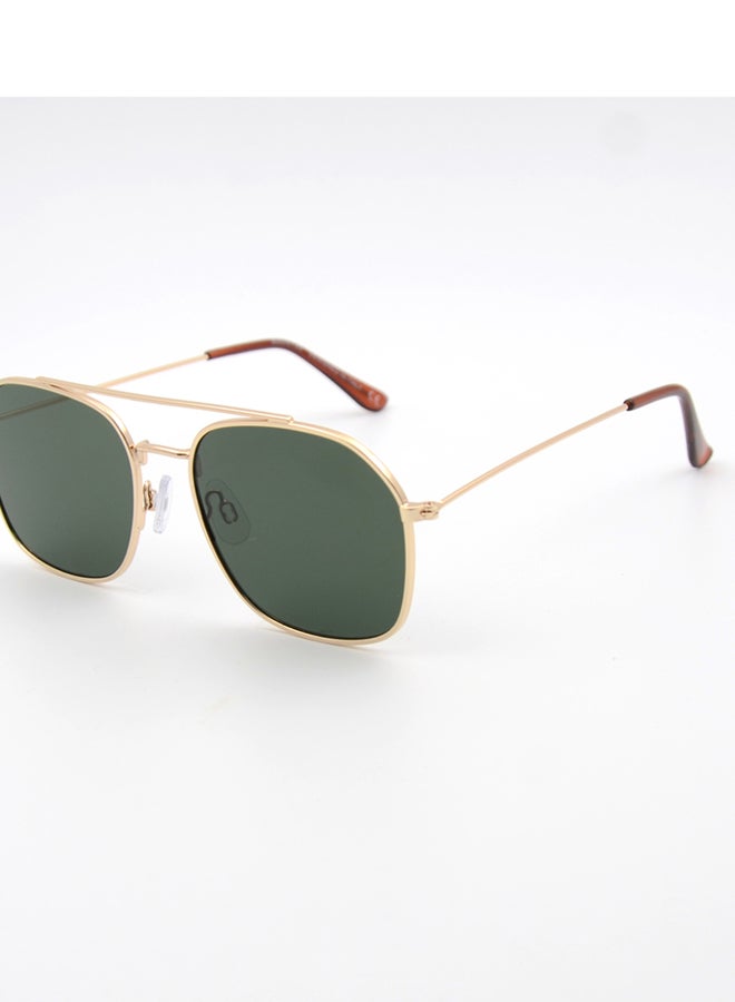 MADEYES Women's UV Protection Sunglasses EE24M128-2 - Gold/Orange - Image 2