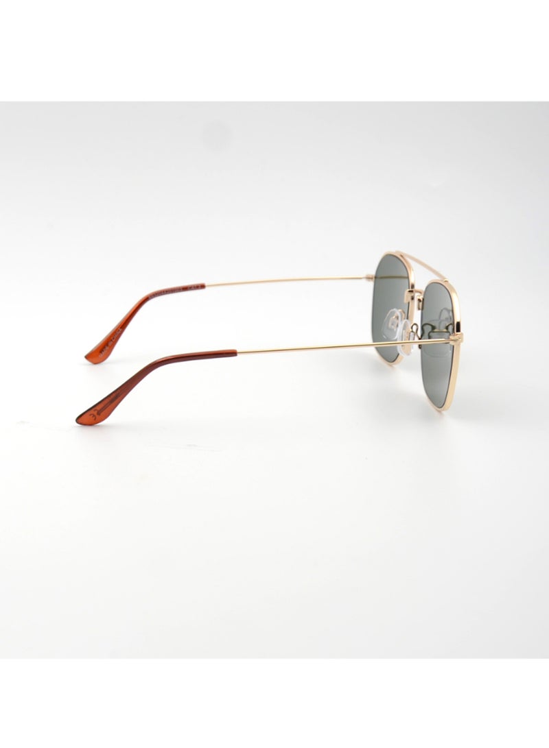 MADEYES Women's UV Protection Sunglasses EE24M128-2 - Gold/Orange - Image 4