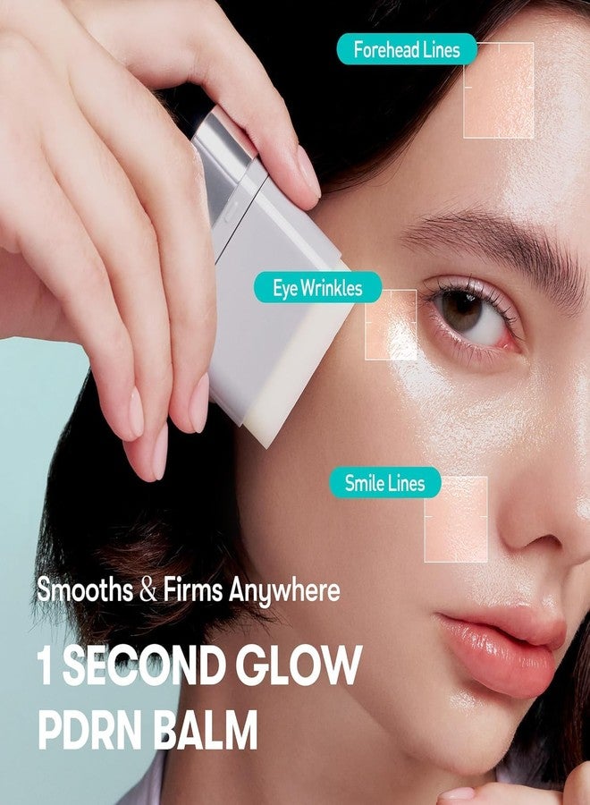 BIRZAR بلسم PDRN Essence Stick، بلسم PDRN Collagen Multi Rrinkle Stick، علاج شامل للعين والرقبة، بلسم أساس مكياج لامع وعلاج للوجه، نفخ البشرة، الخطوط الدقيقة - Image 3