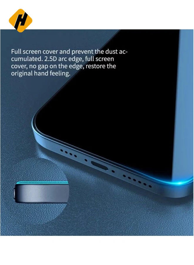 HuHa iPhone 14 Pro Max Privacy Screen Protector, Premium iPhone Tempered Glass Protector 30° Privacy Protection, Anti-Scratch, Bubble Free, 9H Hardness, Scratch Resistant - iPhone Protectors  - Image 2