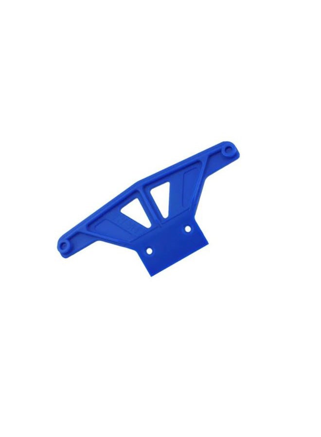 Wide Front Bumper Black Rustler, Stampede, Bandit, Blue
