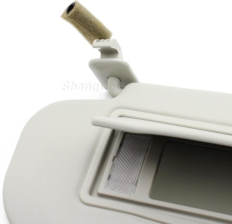 QASULER Left Side Sun Visor with Mirror for Mazda 6 M6 - Image 4