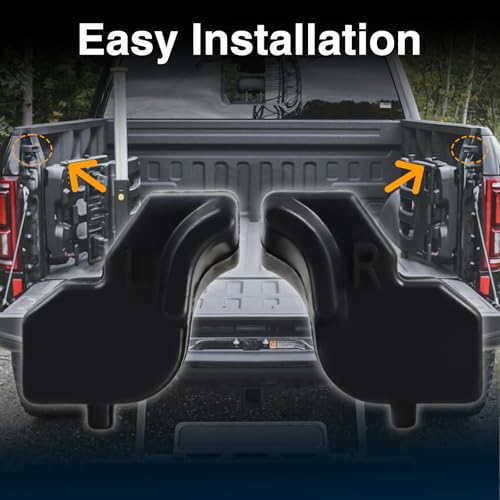 EVRBUL Upgraded Left&Right Side Tailgate Rubber Bumper Cushions Tailgate Stopper Limiter Cushions with 4 Metal Bolts Compatible with Ford F-150 2015-2020 Replace#:FL3Z-99439A00-A FL3Z-99439A00-B - Image 5