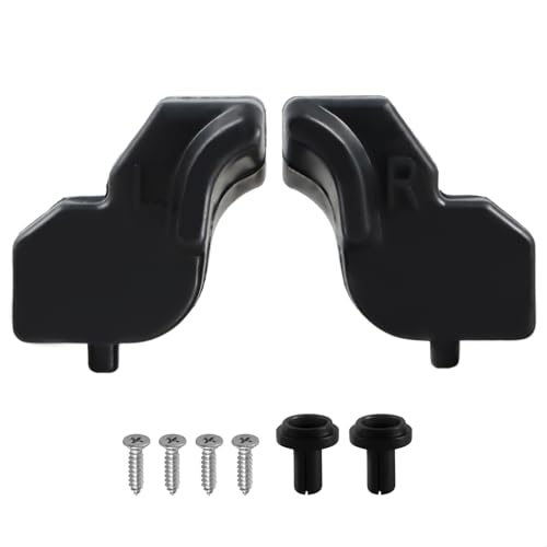 EVRBUL Upgraded Left&Right Side Tailgate Rubber Bumper Cushions Tailgate Stopper Limiter Cushions with 4 Metal Bolts Compatible with Ford F-150 2015-2020 Replace#:FL3Z-99439A00-A FL3Z-99439A00-B - Image 1