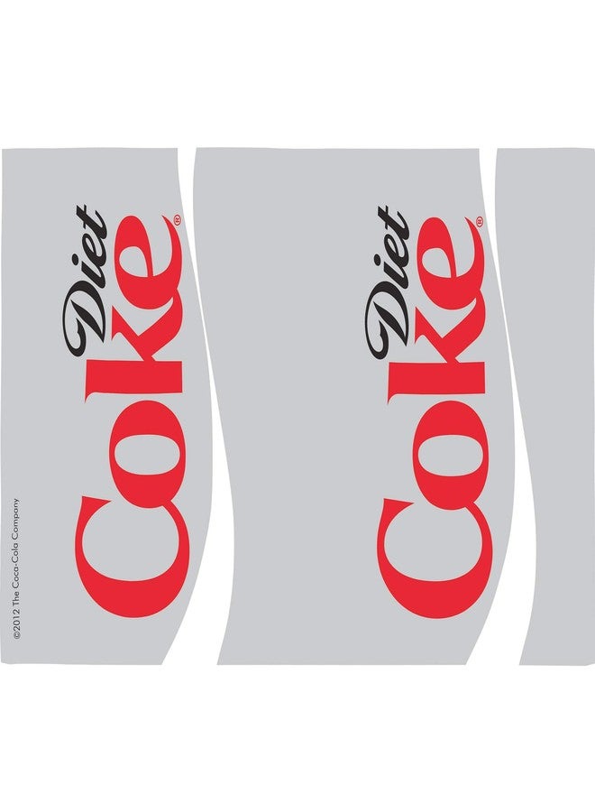 Tervis Plastic 1069599 Coca-Cola - Diet Coke Tumbler with Wrap and Frosted Lid 24oz, Clear - Image 2