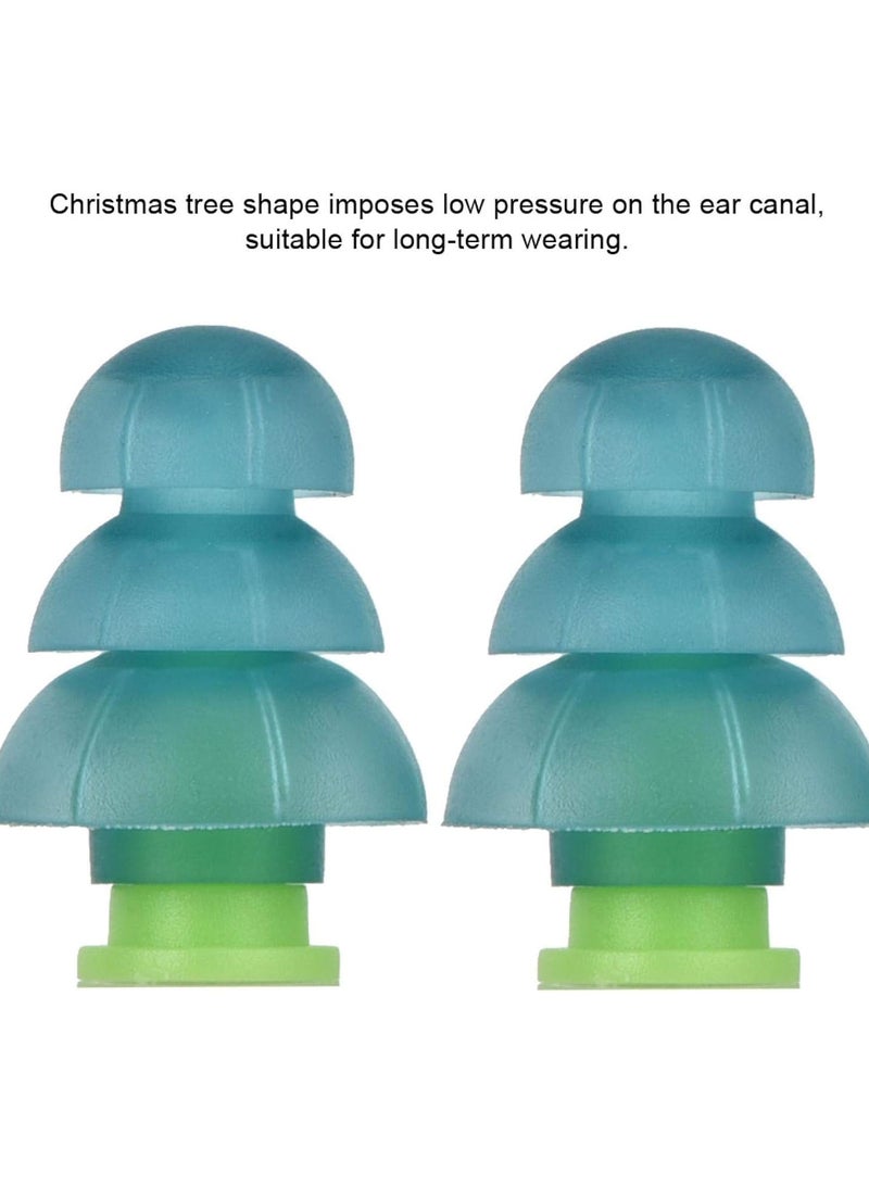 GGOOT Pair of Earplugs Waterproof Earplugs, Silicone Earplugs, for Long-Term Wearing - Image 5