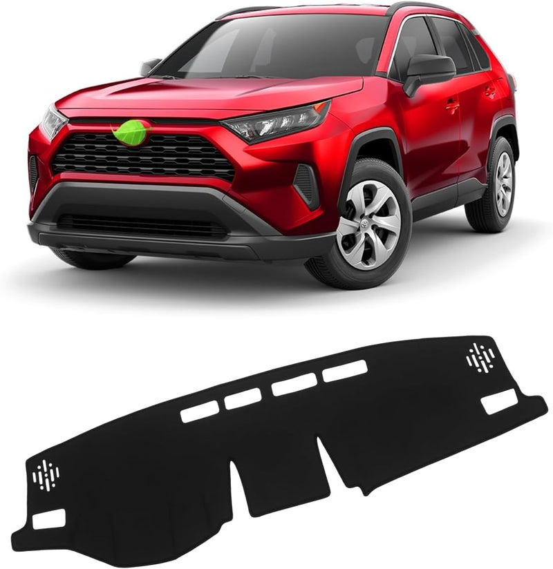 FIILINES Custom sizing alternatives Dash Cover Fit for Toyota RAV4 2019 2020 2021 2022 2023 Dashboard Mat Cover Sunshade Nonslip Mesh Protector No Glare Budget friendly premium quality - Image 1
