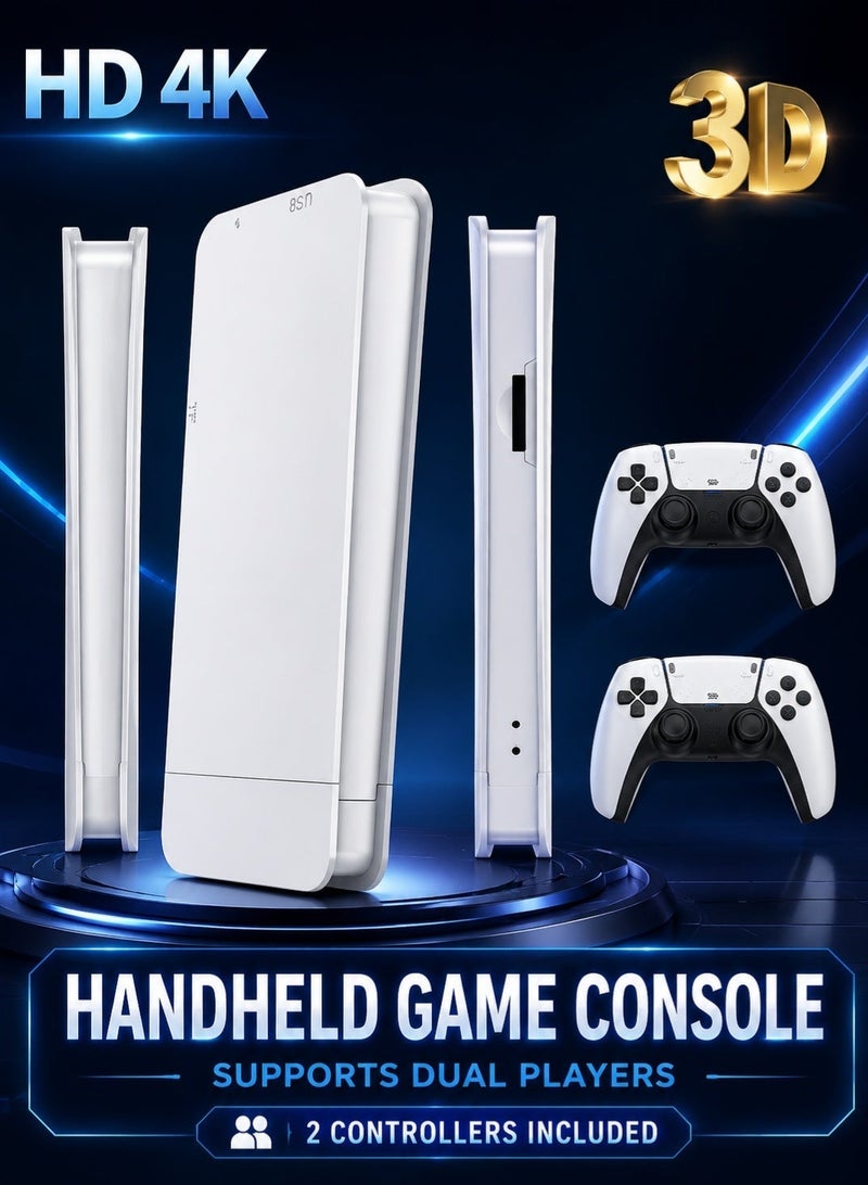 Sisily M15 Plus 4K Retro Game Stick, 20000+ Classic Games with 23 Emulators, 2 Wireless Controllers, Plug & Play Gaming Console with 64GB TF Card - Image 4