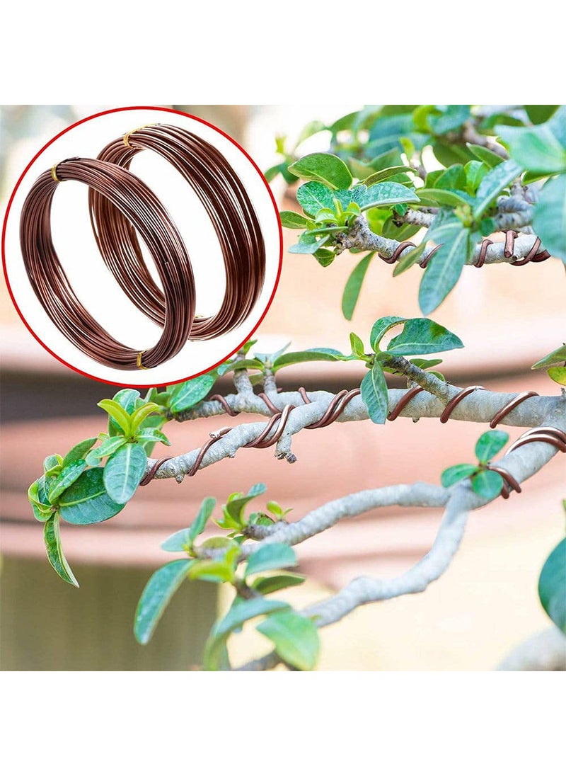 GREENARTZ GREENARTZ 33ft Anodized Aluminium 15mm Wire for Electrical Bonsai Garden Fencing and Craft  - Image 2