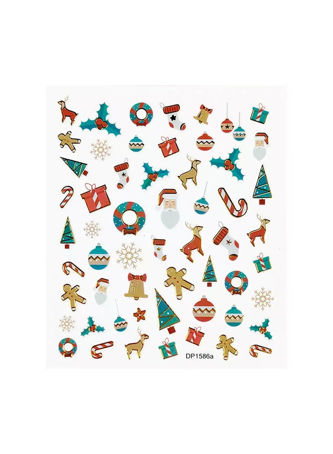 brunson 3D Design Stickers For Nails Art Decoration dp1586a - Image 1