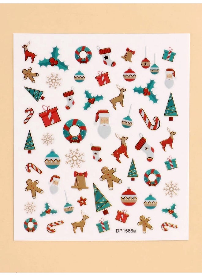 brunson 3D Design Stickers For Nails Art Decoration dp1586a - Image 3