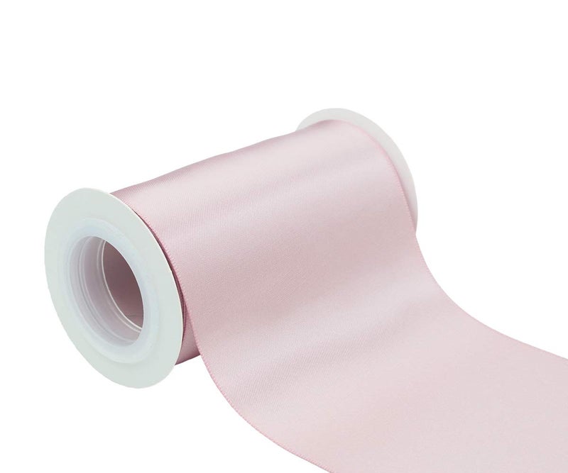 Ribbonitlux 4 Wide Double Face Satin Ribbon 5 Yards 813Vanilla Set for Grand Opening Ceremonies Ribbon Cutting Chair Sashes Wedding and Craft