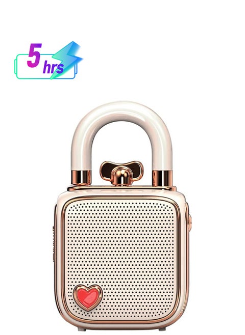 Divoom LoveLock Bluetooth Speaker Pink