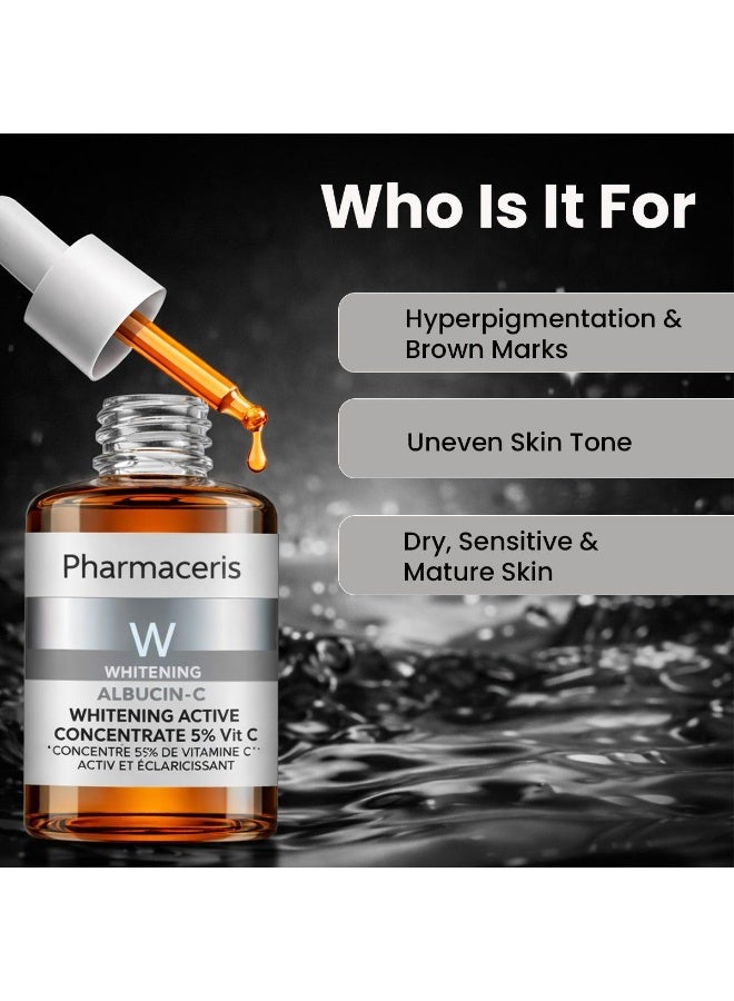 Pharmaceris Whitening active concentrate 5% C serum - 30 ml - Image 2