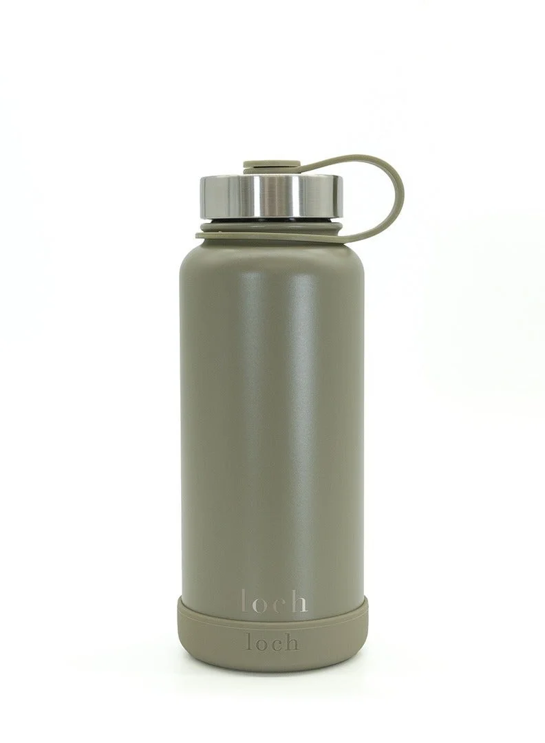 لوك زجاجة بلون أخضر مريمي أحادي اللون 900 مل