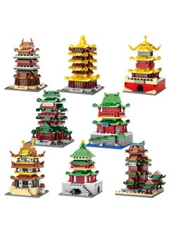 Y&D China's Eight Famous Buildings Street View Building Building Block Toys  - Image 3