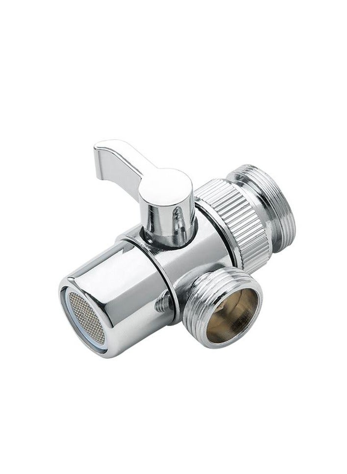 ALGHAFA Alghafa Travel Bidet Sprayer Bidet Set, Silver - with 2.7 meter stainless steel hose connection and sprayer with carrying case  - Image 2