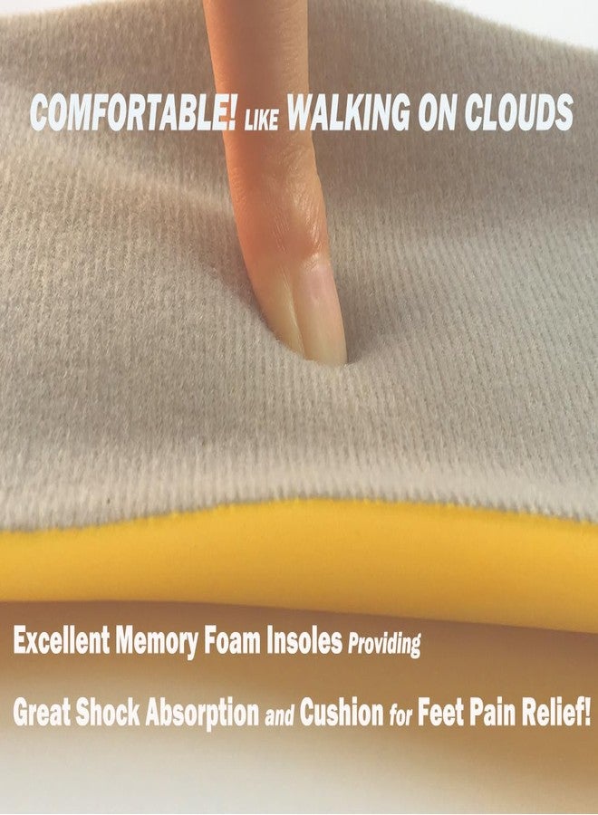 Basmile Memory Foam Insoles, Shoes Inserts for Women and Men, Kids Insoles, Providing Arch Support, Great Cushion and Shock Absorption, Relieve Foot Pain - Image 3