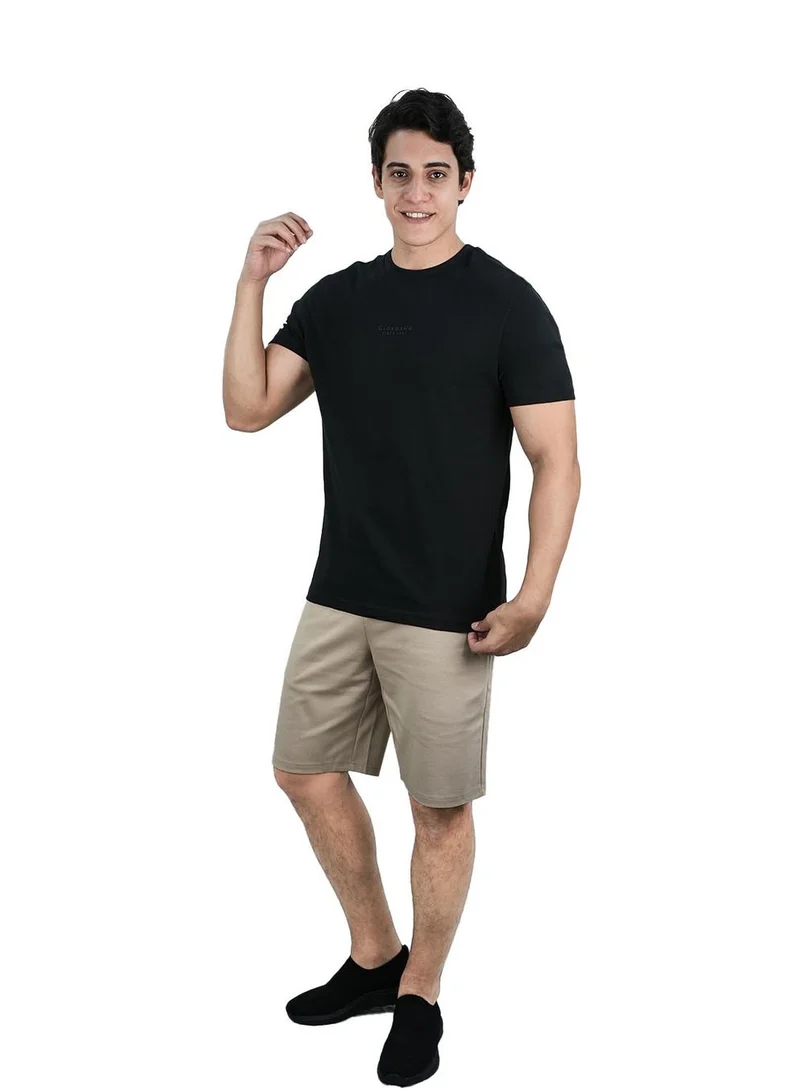 GIORDANO Men's Cotton Signature Print Tee