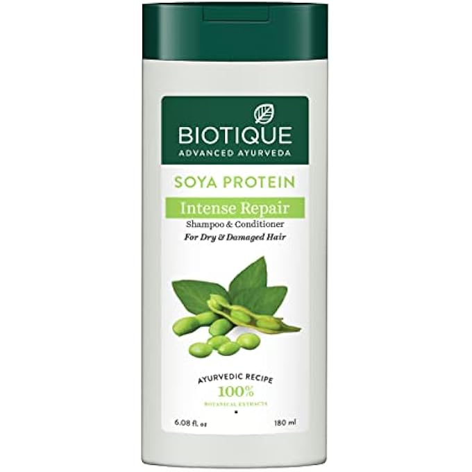 Biotique BIO SOYA PROTEIN FRESH NOURISHING SHAMPOO, 180 ML - Image 3