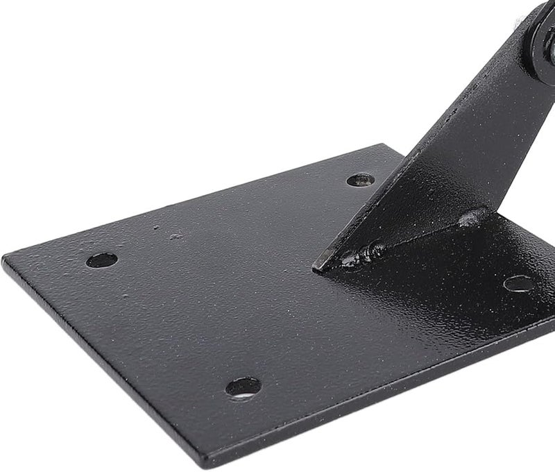 Heavy Duty Adjustable Steel Roof Mount Bracket For Flagpole V Shape Flat Roof Installation - Image 5
