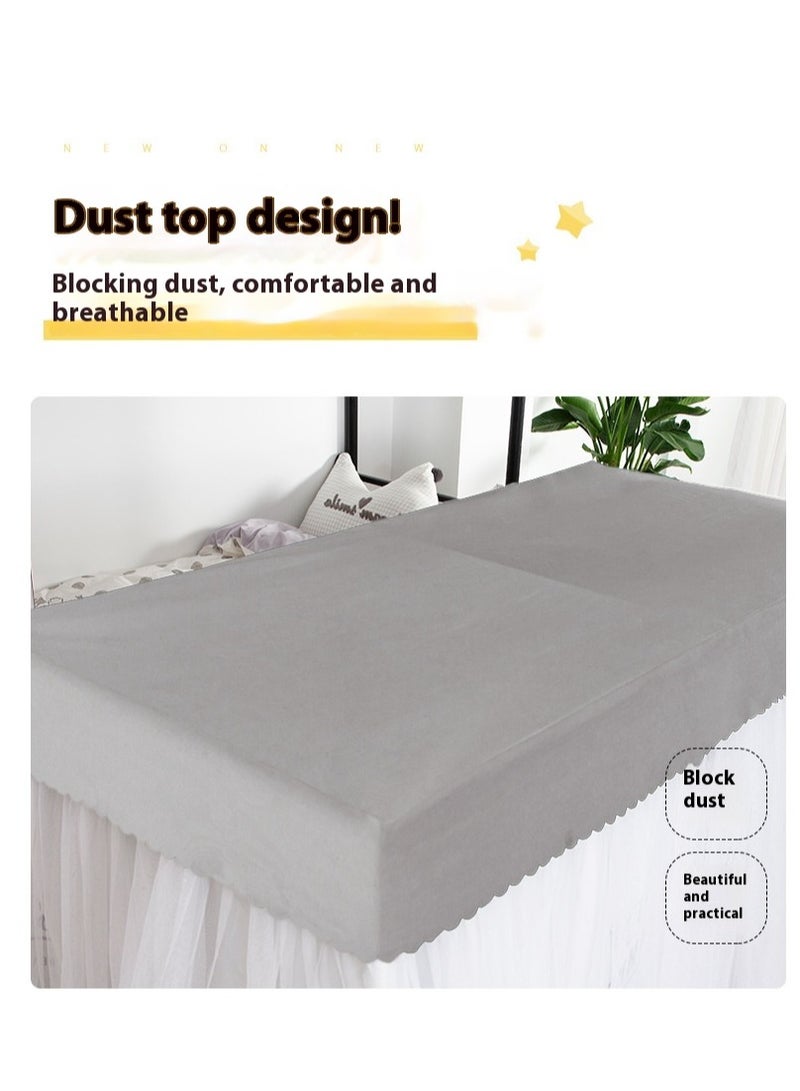 Bluejw Bed Canopy Tents Curtain Blackout Curtain Single Bed Tent Curtain Student Shading Cloth Bed Canopy Mosquito Net Student Sleep Privacy Protection - Image 4