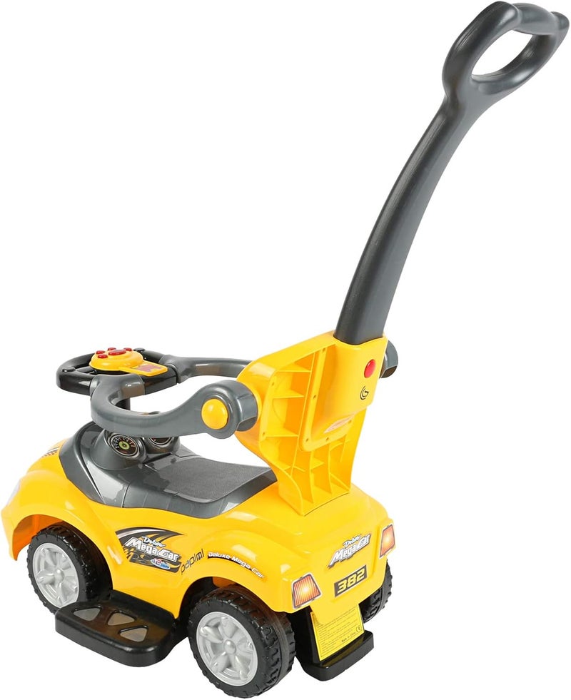 Leno Ride on Toy Car For kids,Yellow - Image 3