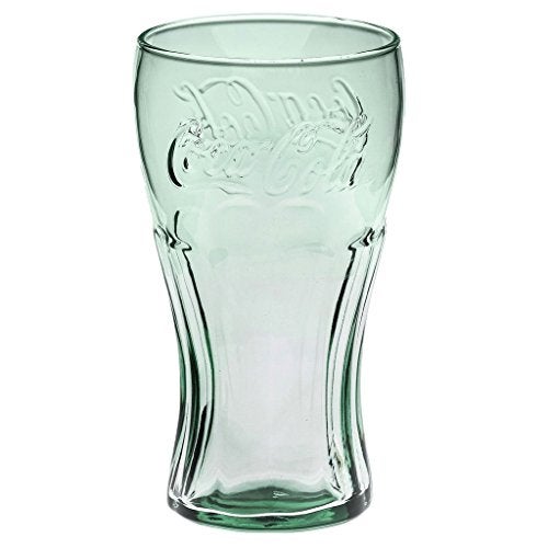 LIBBEY Classic CocaCola Glass in Georgia Green 172oz510ml Coke Glass