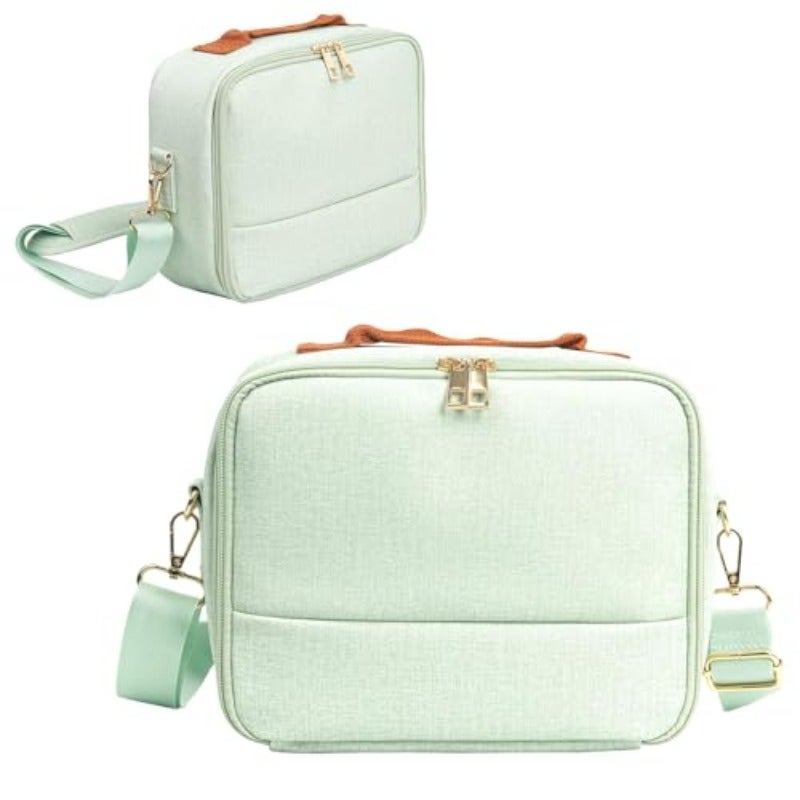 eWINNER Universal Portable Protective Bag for Fujifilm Instax Mini 12 11 99 7+ 40 Evo Link2 Liplay SQ CP910 1200 1300 DSLR Cameras fuji Instant Digital Camera Case with Shoulder Strap Green - Image 2