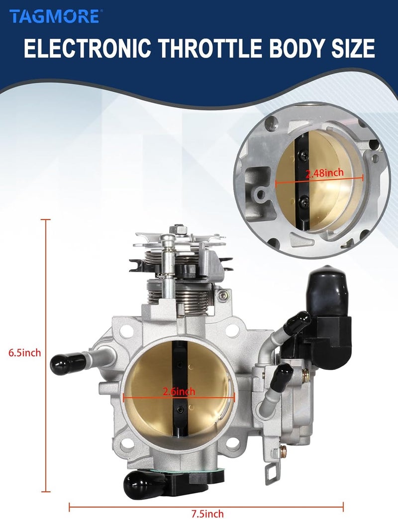 TAGMORE Electronic Throttle Body Assembly for Honda Accord and Element - Image 2
