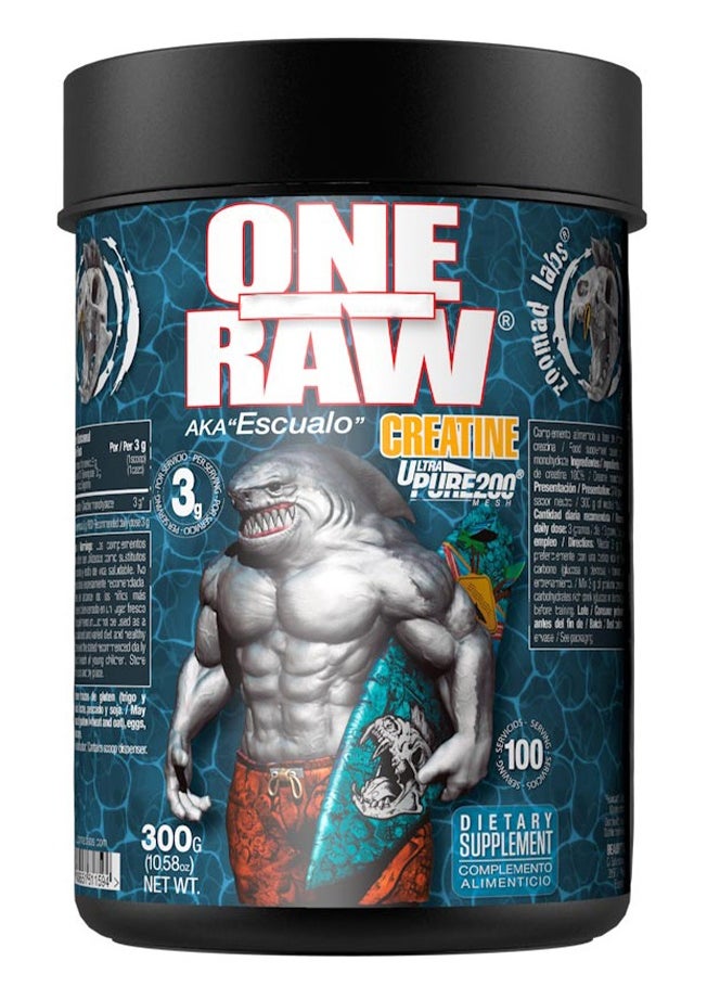 zoomad labs One Raw Creatine 300g Peach 