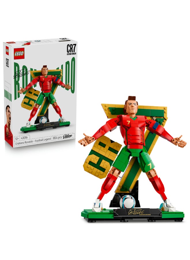 LEGO Editions Cristiano Ronaldo Soccer Legend 43016 Building Set (854 Pieces) - Image 1