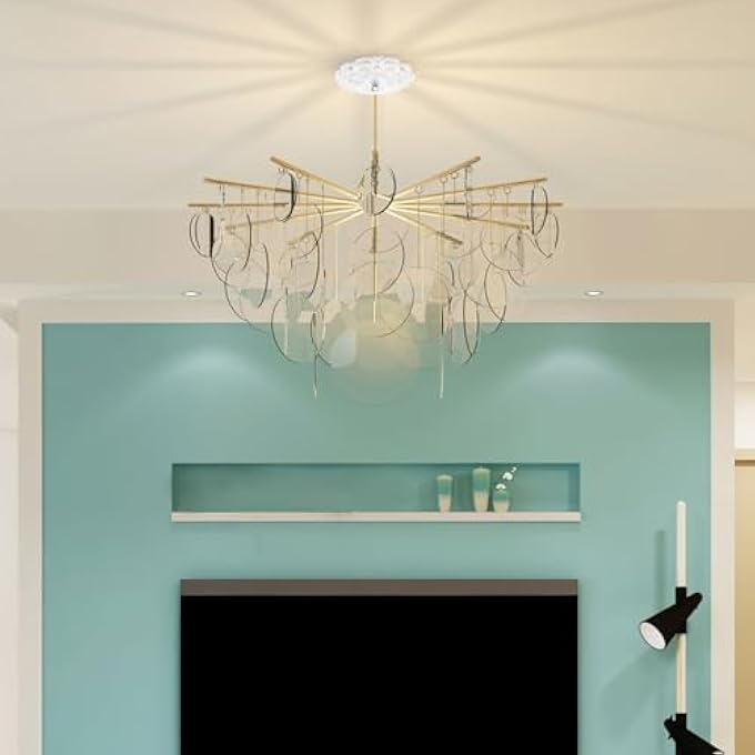 CEILING LIGHT MEDALLION DECORATE CEILING PANELS EUROPEAN-INSPIRED SOLID ORNAMENT SIMPLE STYLE WHITE - Image 3