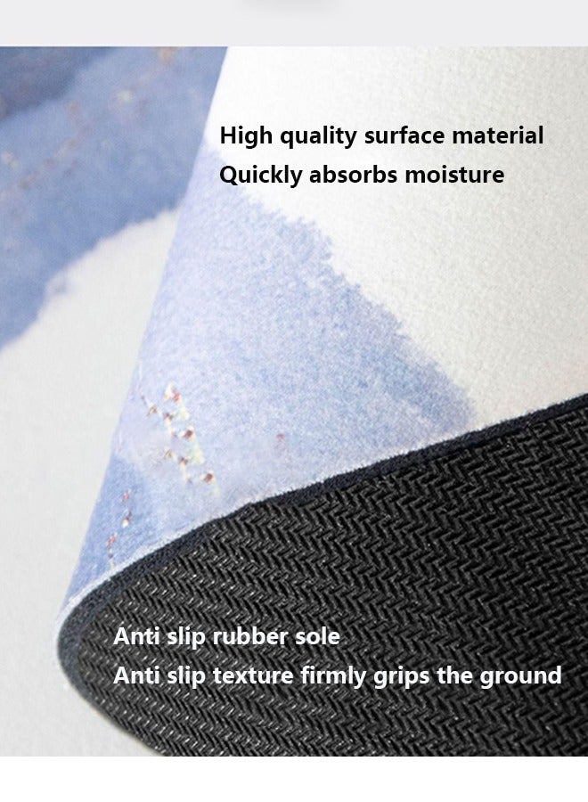 MVAQKLM  2-Piece Kitchen Mat Set Non-Slip Cushioned Anti-Fatigue Rugs, Waterproof Stain-Resistant Floor Mats for Indoor Outdoor, Comfort Standing Mats for Kitchen Sink, Entryway, Laundry Room - Image 4