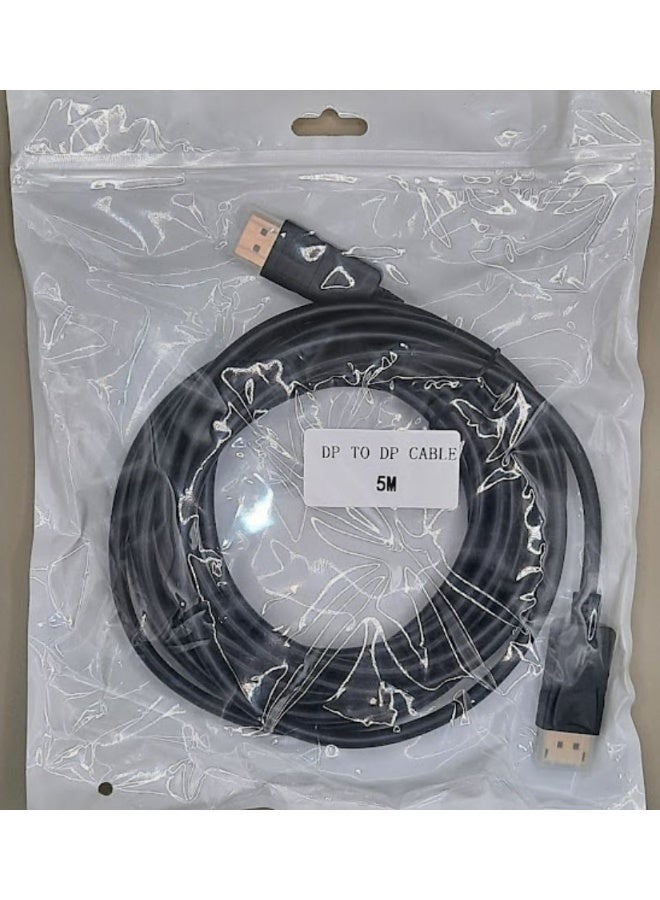 كابل DisplayPort ذكر/ذكر (5 أمتار) - Image 2