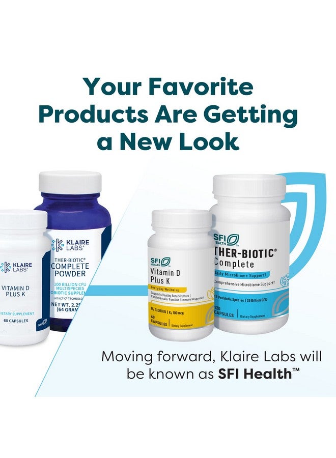 Klaire Labs SFI Health Ther-Biotic Baby - Toddler Probiotic for Kids, Infants & Babies - Microbiome & Bowel Support - Probiotic Powder, Add to Baby Formula, Breast Milk or Solid Food (120 Servings) - Image 2