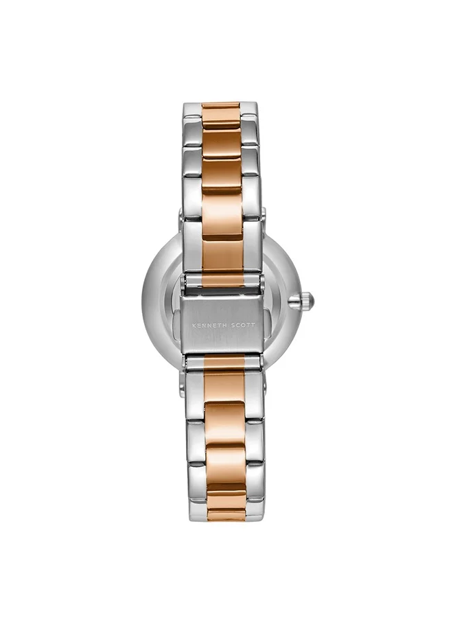 KENNETH SCOTT Women's Stainless Steel Analog Watch K23536-KBKW - 32.5 mm